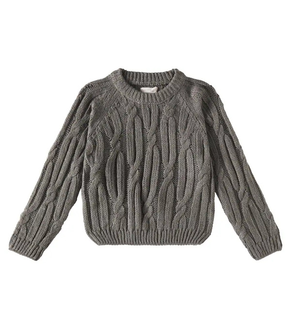  Rylee + Cru Rylee + Cru Cable-knit Sweater 