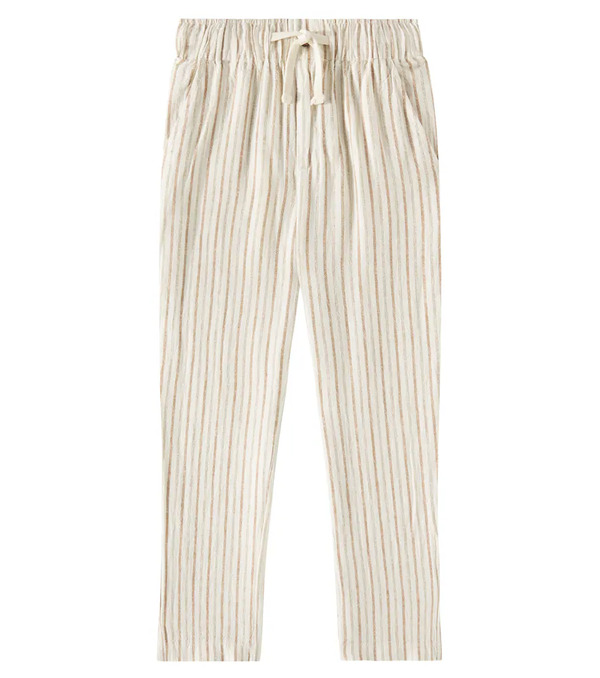  Rylee + Cru Rylee + Cru Kalen Linen-blend Straight Pants 