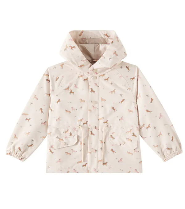  Rylee + Cru Rylee + Cru Printed Raincoat 