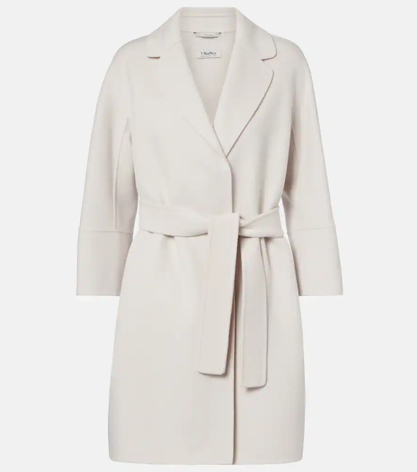  's Max Mara 's Max Mara Arona Virgin Wool Wrap Coat 