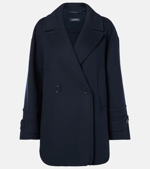  's Max Mara 's Max Mara Double-breasted Wool Jacket 