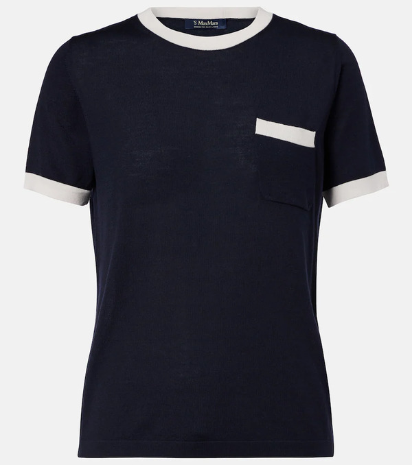  's Max Mara 's Max Mara Egidio Virgin Wool Top 