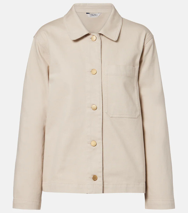  's Max Mara 's Max Mara Fascino Denim Overshirt 