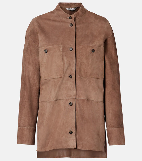  's Max Mara 's Max Mara Melodia Suede Jacket 