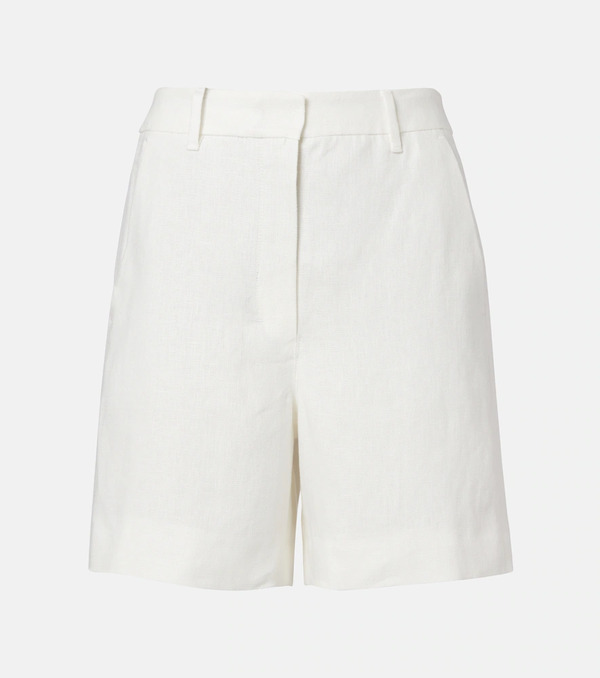  's Max Mara 's Max Mara Party Linen Shorts 