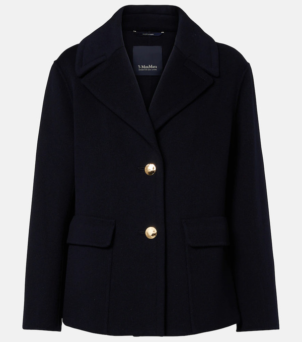  's Max Mara 's Max Mara Virgin Wool Jacket 