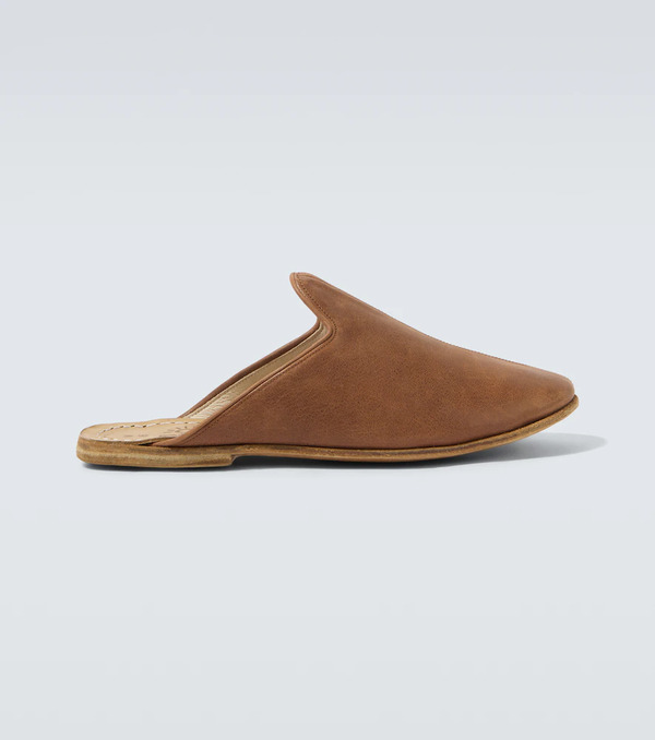  Sabah Sabah Baba Leather Mules 