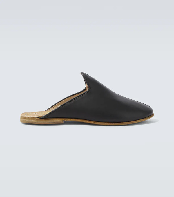  Sabah Sabah Baba Leather Mules 