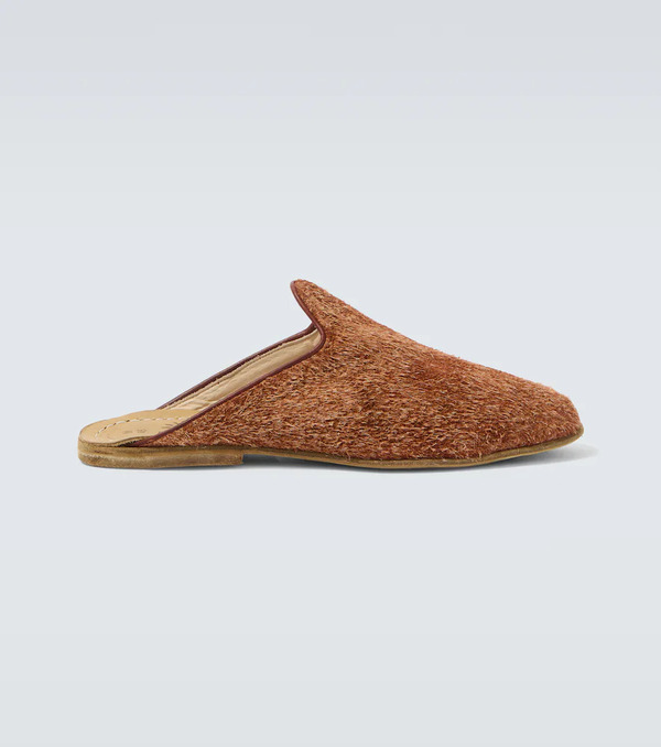  Sabah Sabah Baba Leather Mules 