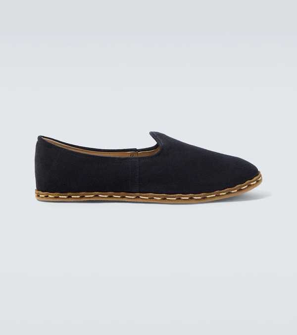  Sabah Sabah Sabah Suede Slip-on Shoes 