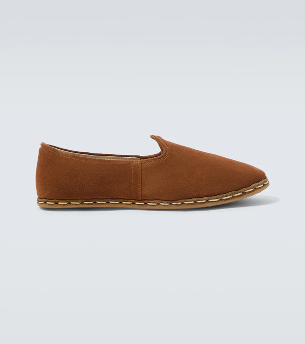  Sabah Sabah Sabah Suede Slip-on Shoes 