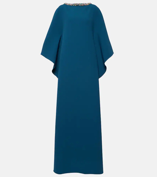  Safiyaa Safiyaa Amarella Embellished Crãªpe Gown 