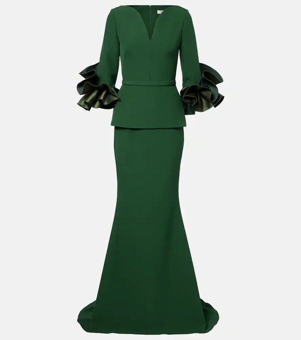  Safiyaa Safiyaa Clemenza Crãªpe Gown 