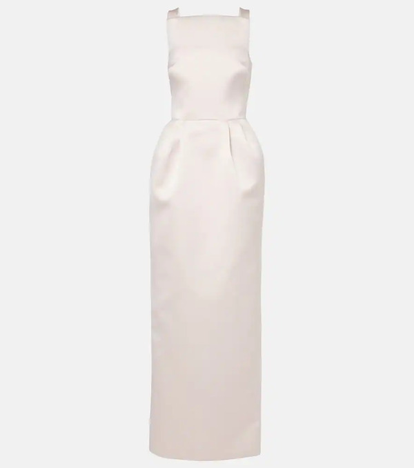 Safiyaa Safiyaa Trecchi Embellished Satin Gown 