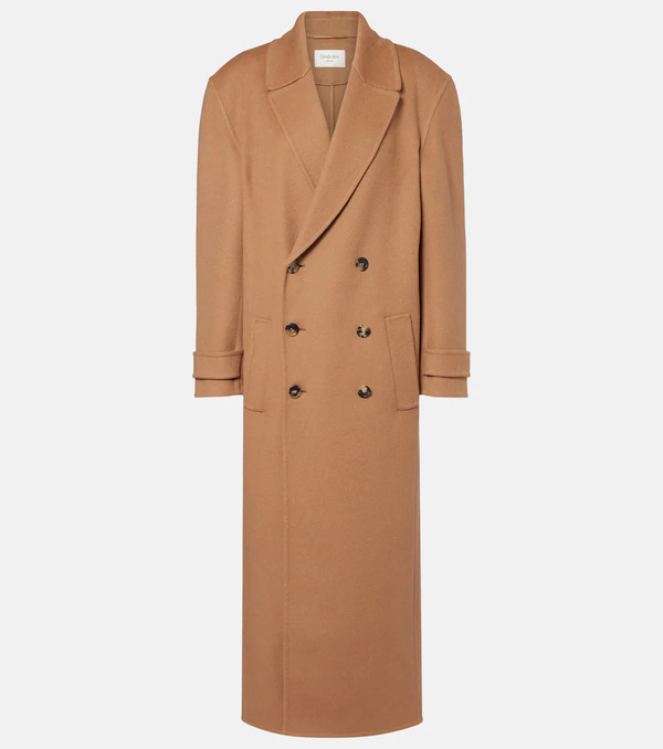  Saint Laurent Saint Laurent Cashmere And Wool Coat 
