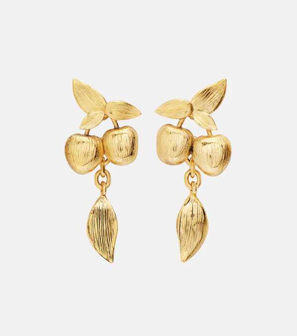  Saint Laurent Saint Laurent Cherry Drop Earrings 