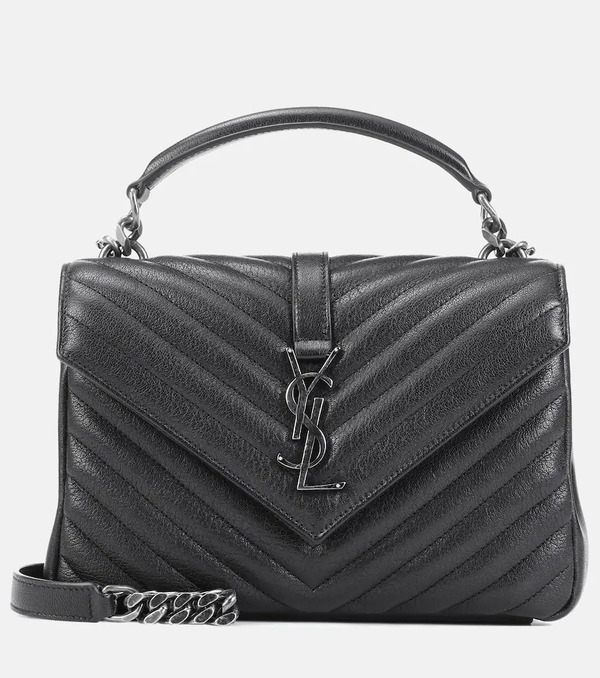  Saint Laurent Saint Laurent Collã¨ge Medium Leather Shoulder Bag 