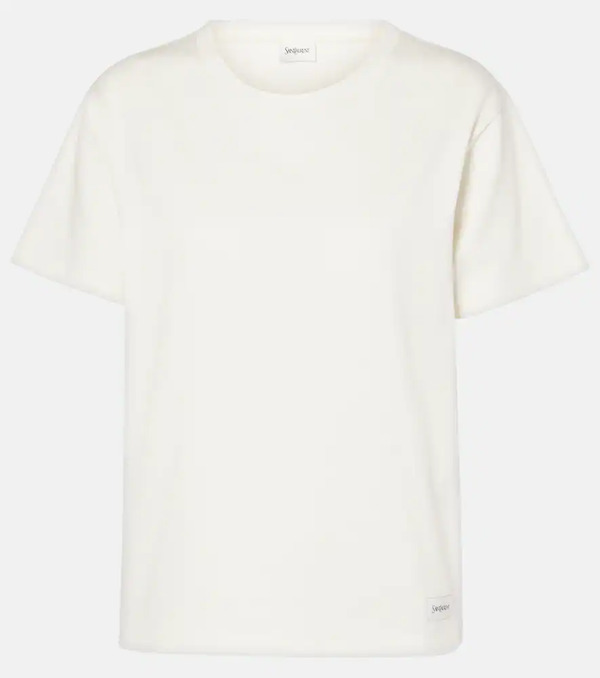 Saint Laurent Saint Laurent Cotton-blend Jersey T-shirt 