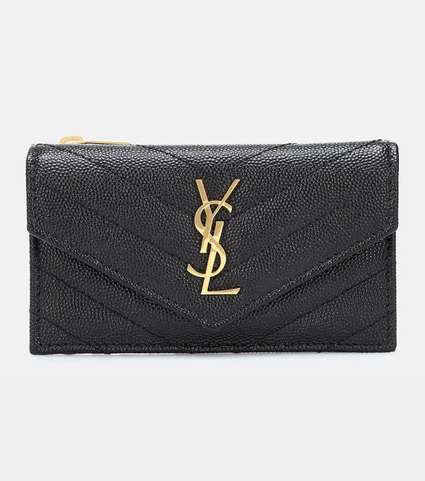  Saint Laurent Saint Laurent Envelope Small Leather Wallet 