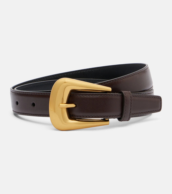  Saint Laurent Saint Laurent Folk Leather Belt 