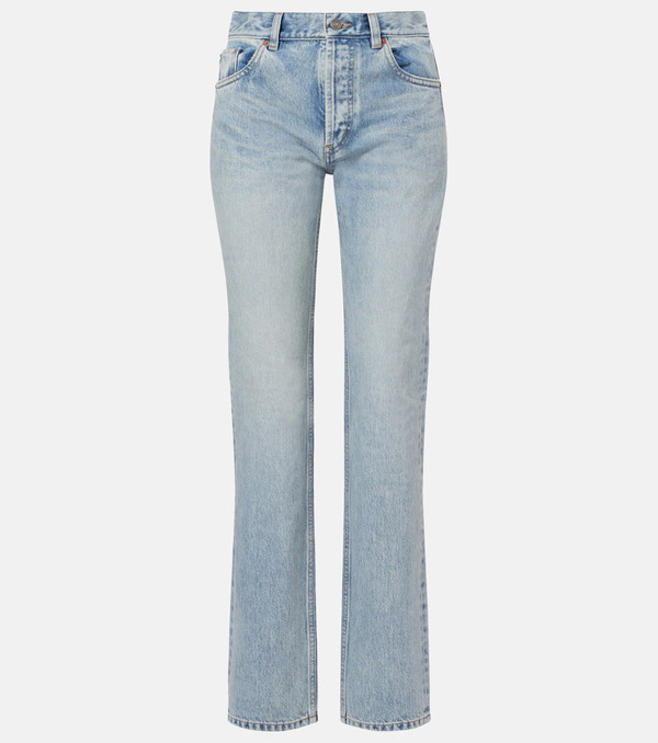  Saint Laurent Saint Laurent High-rise Straight Jeans 