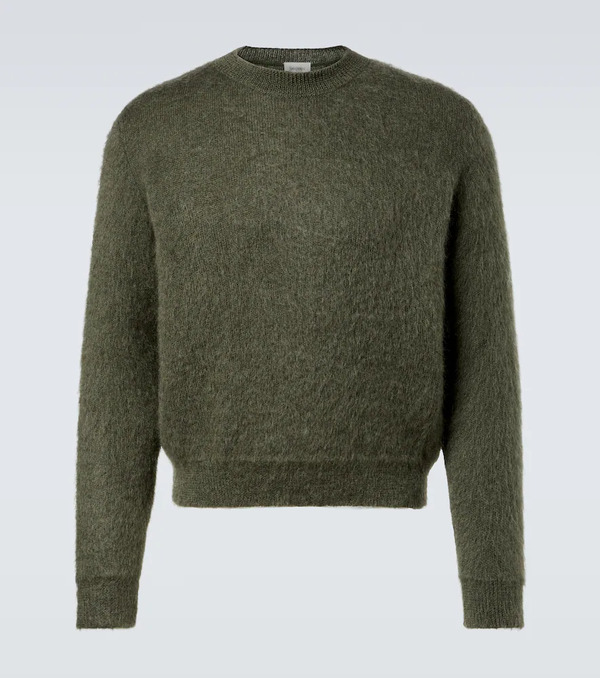  Saint Laurent Saint Laurent Mohair And Wool-blend Sweater 