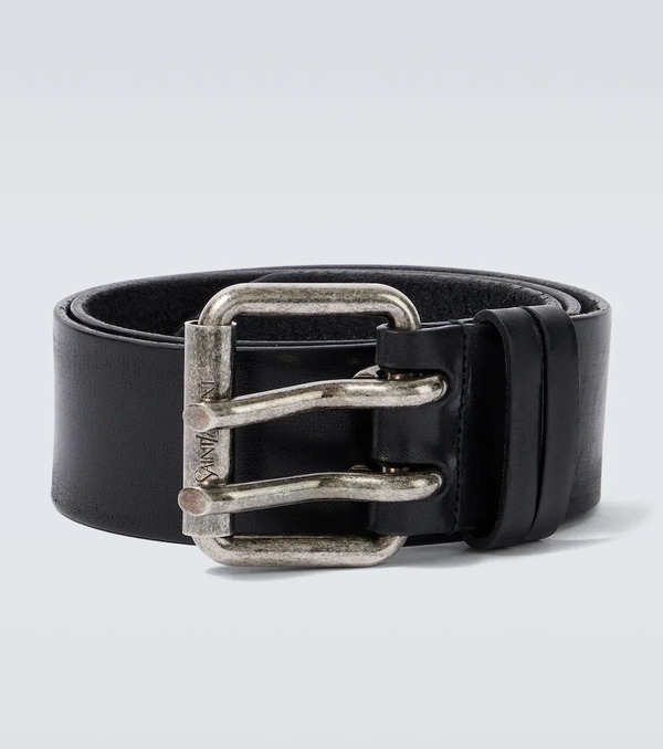  Saint Laurent Saint Laurent Motorcycle Leather Belt 