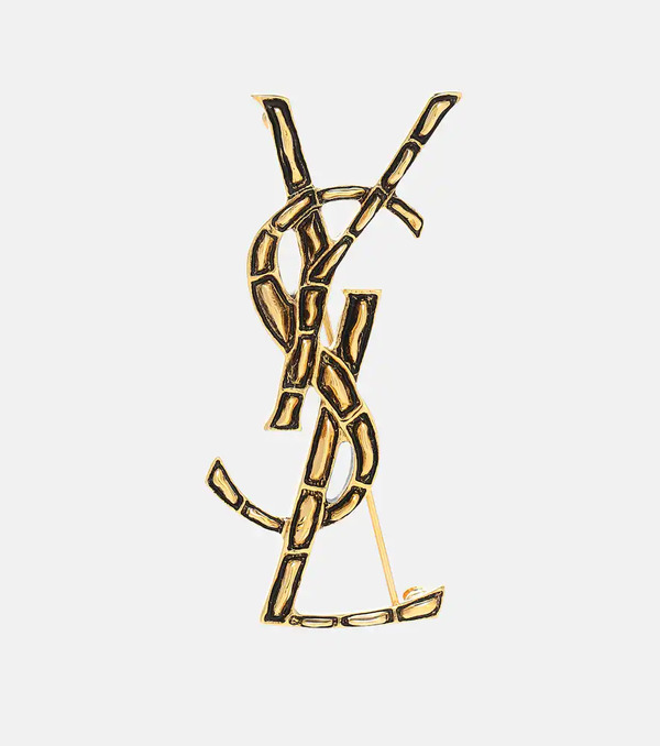  Saint Laurent Saint Laurent Opyum Ysl Brooch 