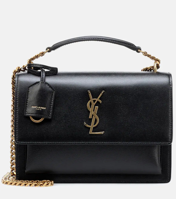  Saint Laurent Saint Laurent Sunset Medium Leather Shoulder Bag 
