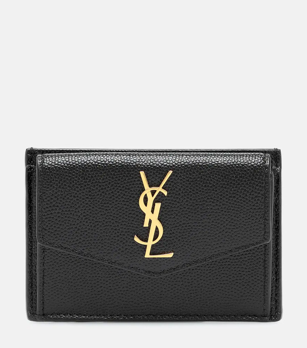  Saint Laurent Saint Laurent Uptown Leather Card Case 