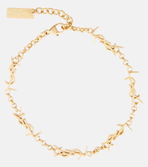  Saint Laurent Saint Laurent Ysl Chain Bracelet 