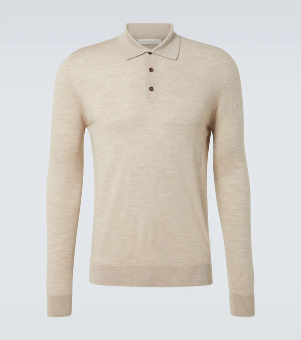  Saman Amel Saman Amel Allen Wool Polo Sweater 