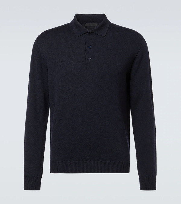  Saman Amel Saman Amel Allen Wool Polo Sweater 