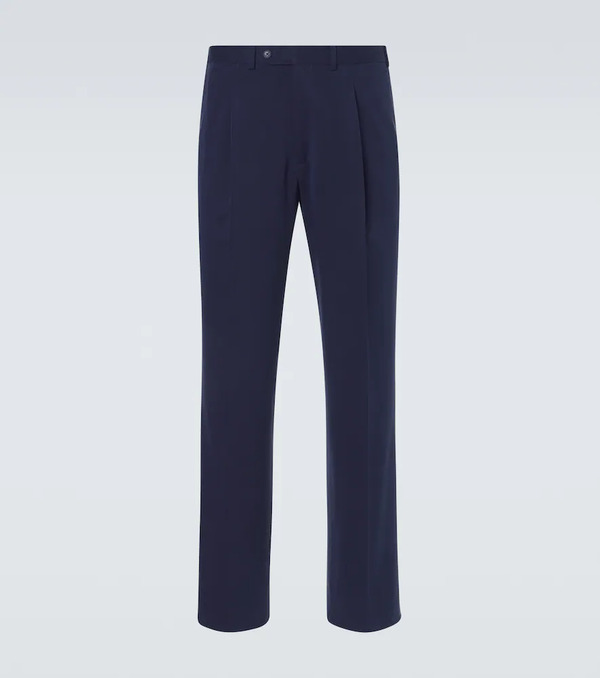  Saman Amel Saman Amel Amo Silk Wide-leg Pants 