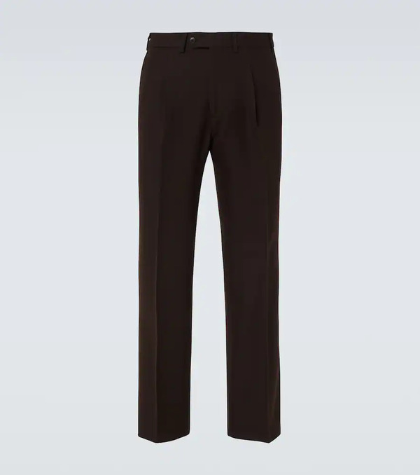  Saman Amel Saman Amel Amo Wool Twill Straight-leg Pants 