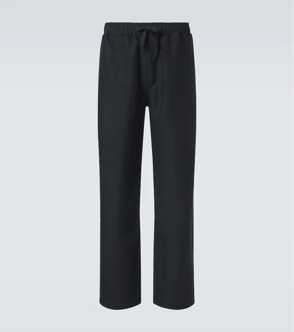  Saman Amel Saman Amel Linen Straight Pants 