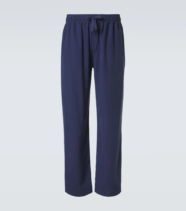  Saman Amel Saman Amel Silk Straight Pants 