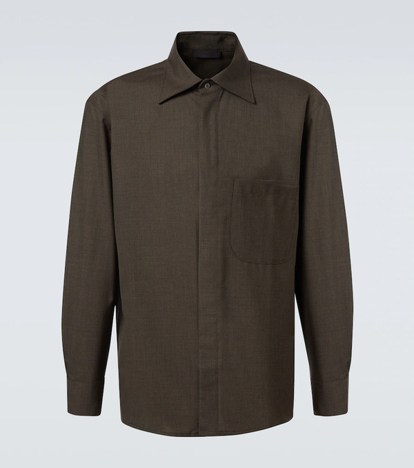  Saman Amel Saman Amel Wool Shirt 