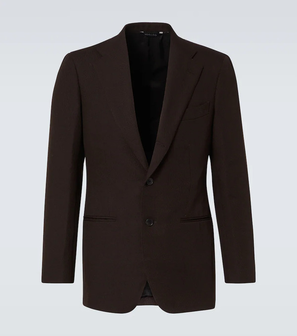  Saman Amel Saman Amel Wool Twill Blazer 