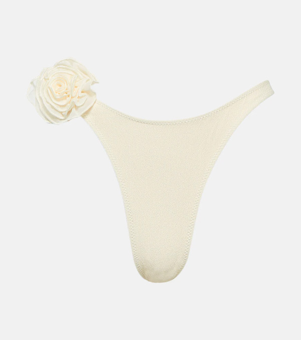  Same Same Appliquã© High-leg Bikini Bottoms 