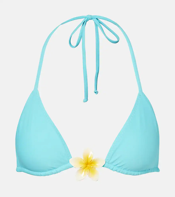  Same Same Island Embellished Bikini Top 
