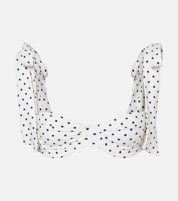 Same Same Lady Polka-dot Bikini Top 