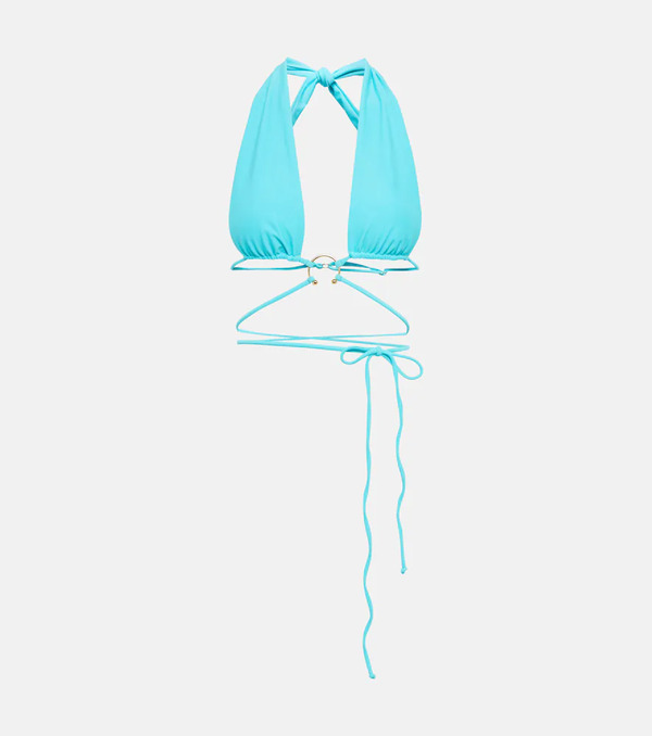  Same Same Pierced Wrap Bikini Top 