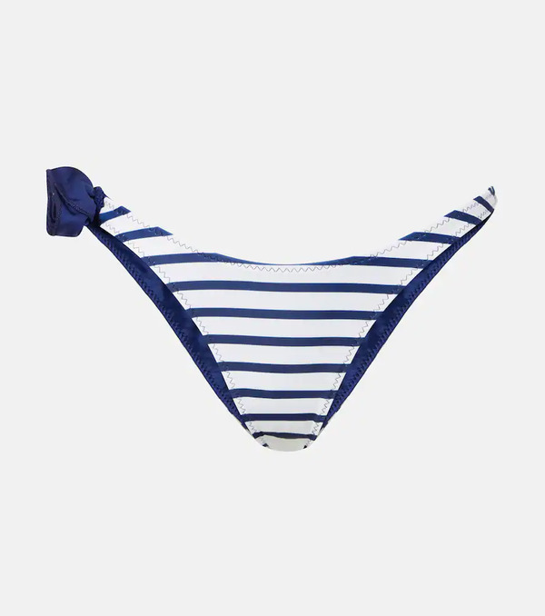  Same Same Rose 90s Floral-appliquã© Bikini Bottoms 