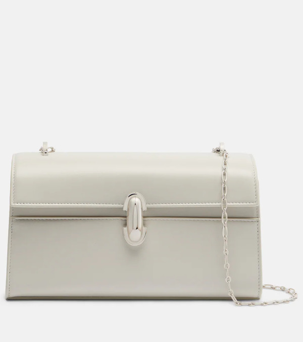  Savette Savette Symmetry Chain Mini Leather Crossbody Bag 