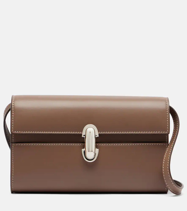  Savette Savette Symmetry Mini Leather Crossbody Bag 