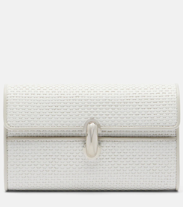  Savette Savette Symmetry Mini Raffia Crossbody Bag 