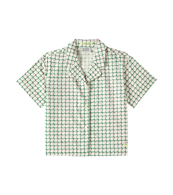  Scotch & Soda Kids Scotch & Soda Kids Printed Cotton-blend Top 