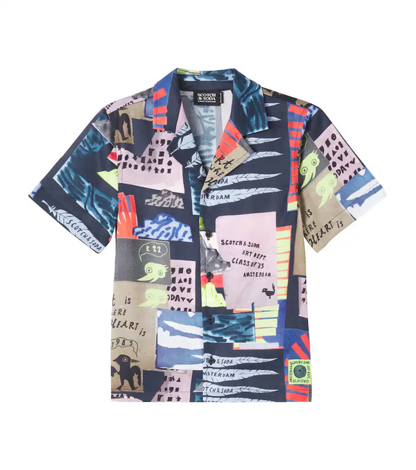  Scotch & Soda Kids Scotch & Soda Kids Printed Shirt 