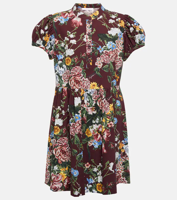  See By Chloe See By Chloã© Floral Cotton Minidress 